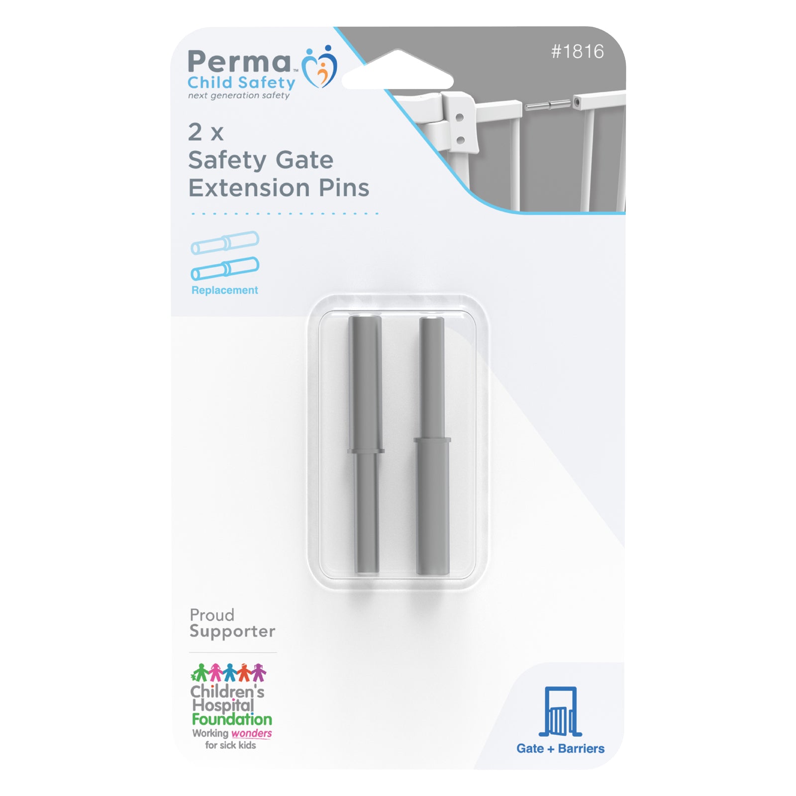 Safety Gate Extension Perma Child Safety Clear Ultimate Safety