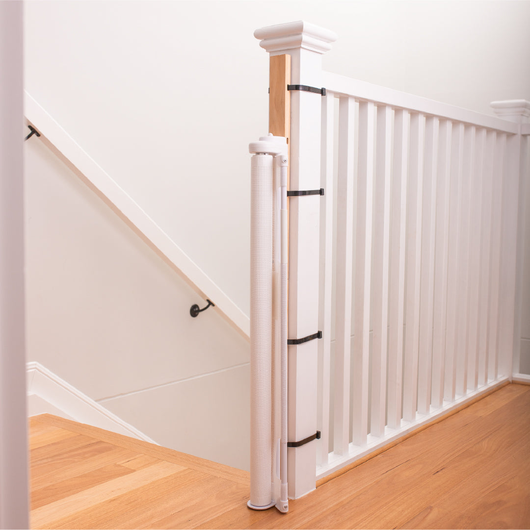 Frameless Glass Baby Safety Gate No Screw Baby Gate For Stairs