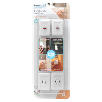 Ultimate Multi Latch - 4 Pack - Perma Child Safety