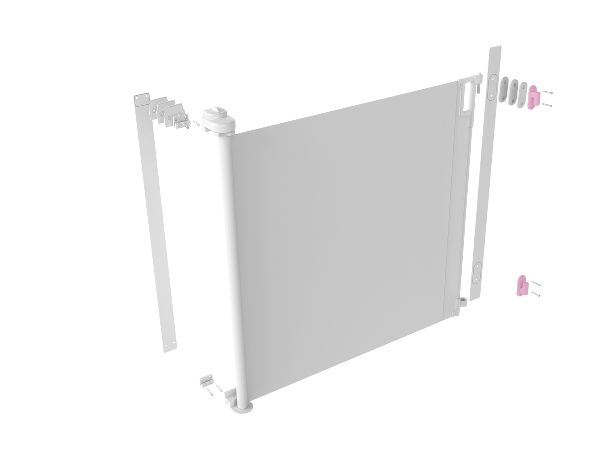 Ultimate Retractable Baby Gate Catch Mount Kit Perma Child Safety